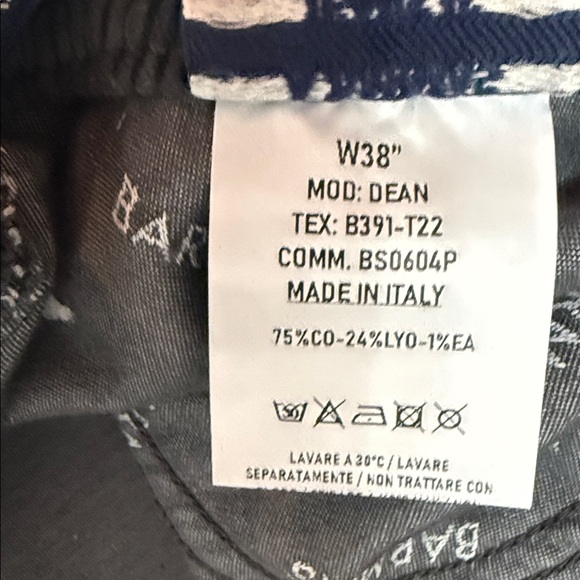 Barmas 5 Pocket Jean Cut Pants Size 38 US In Black Cotton Blend Corduroy - Picture 9 of 14